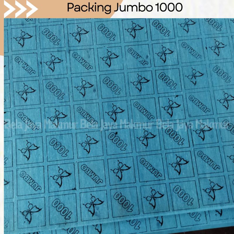 Packing Gasket Jumbo 1000 Biru Tebal 0,5mm 0,8mm 1mm 2mm 3mm 4mm 5mm/ Packing Biru