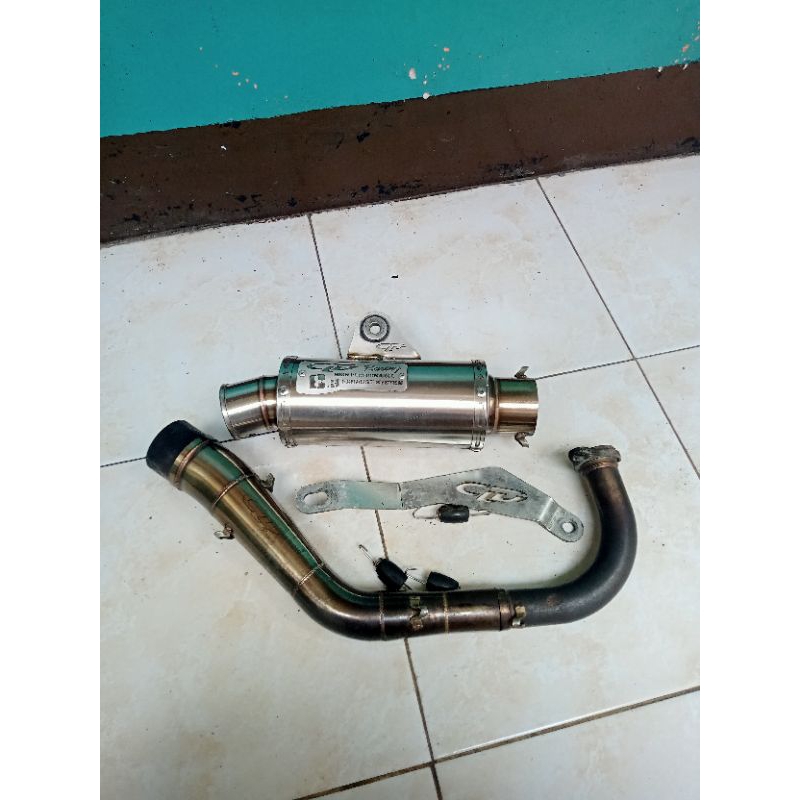 Full System Knalpot CLD C3 Original Produk New (Kondisi Bekas Mulus)