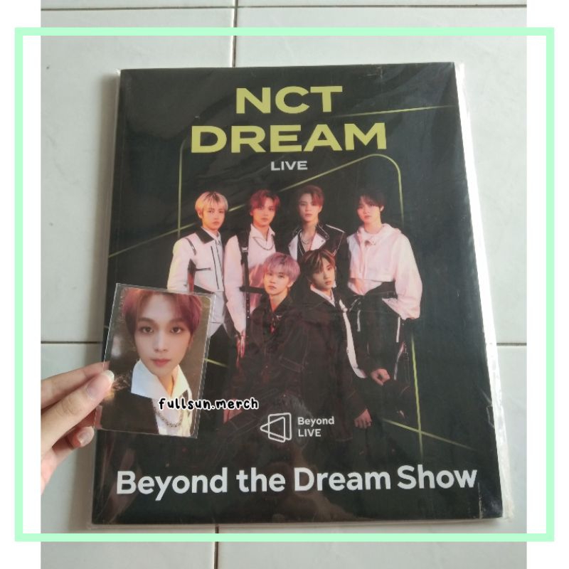 [ READY INA ] nct dream brochure 'beyond the dream show' unsealed + pc haechan
