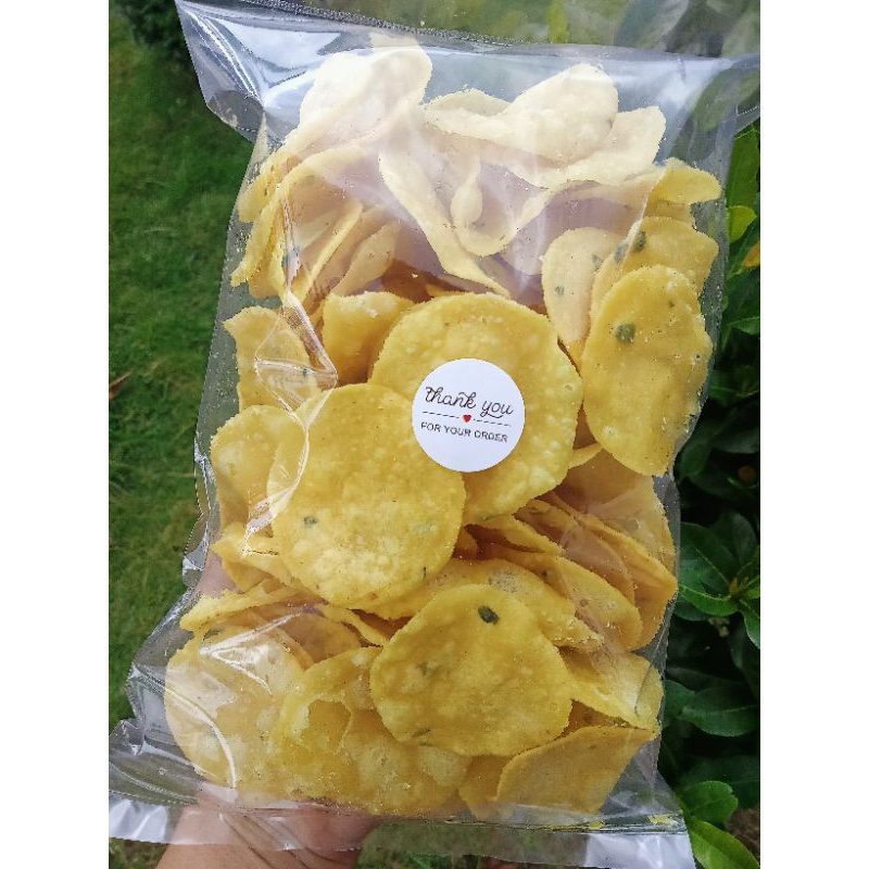 

Comring/ Comet/ Gegetas/ Keripik Beras Camilan Kriuk Gurih 250gr
