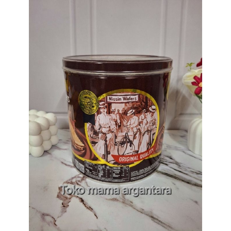 

Nissin Wafer Chocolate 570gr Kaleng