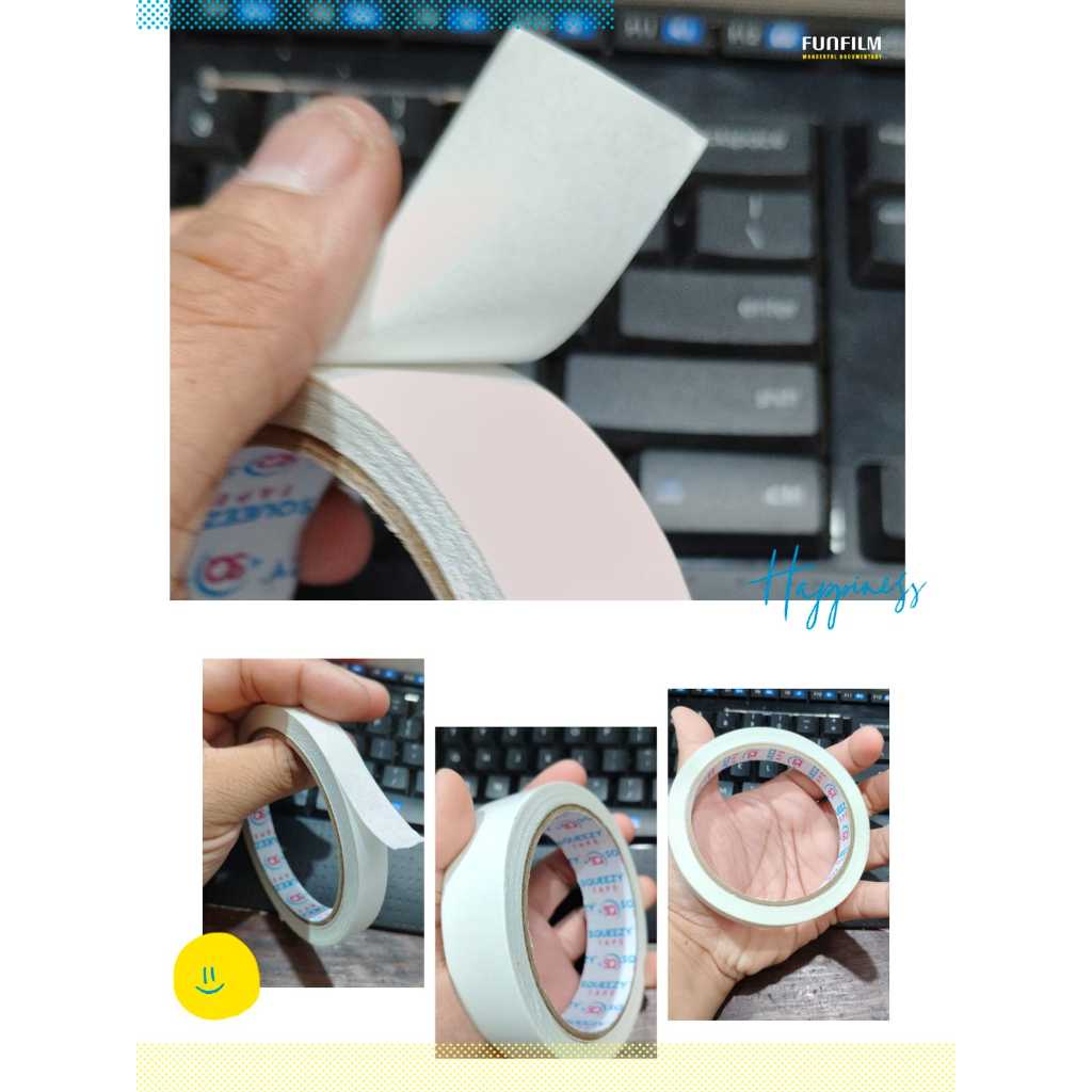 

SQUEEZY Double Tape kertas (1pcs)