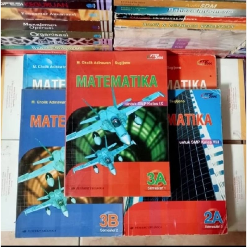MATEMATIKA UNTUK SMP KELAS 7 8 9 KTSP 2006 Cholik Adinawan