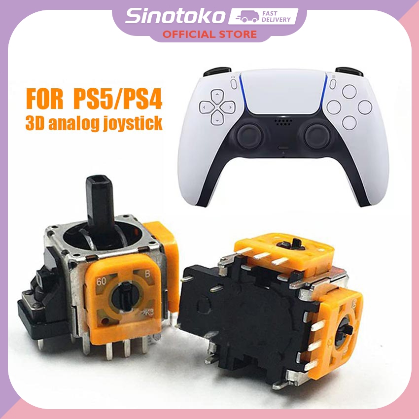 Joystick 3D PS4/PS5 Baru/ Joystick Gamepad PS4/PS5/ Joystick Gamepad Kuning PS4/PS5