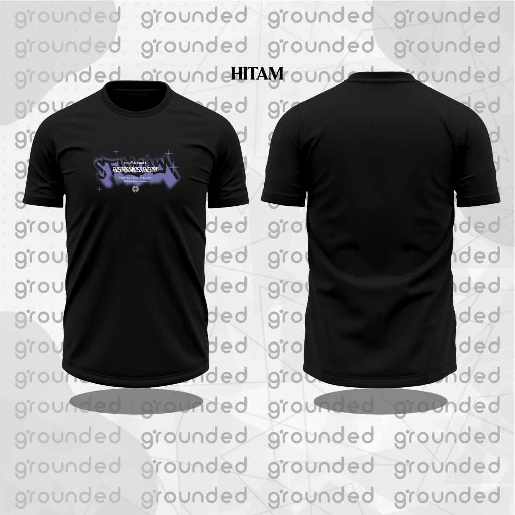 Kaos Pria Distro Keren Original 100% | T-shirt Grounded Theory