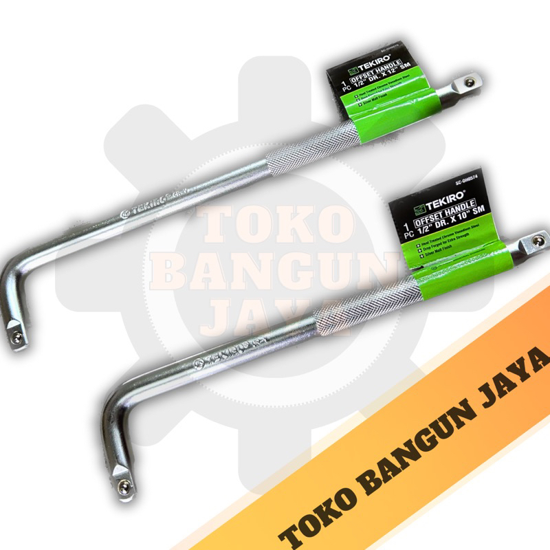 Tekiro Gagang Kunci Mata Shock L 1/2” x 10 ,1/2” x 12