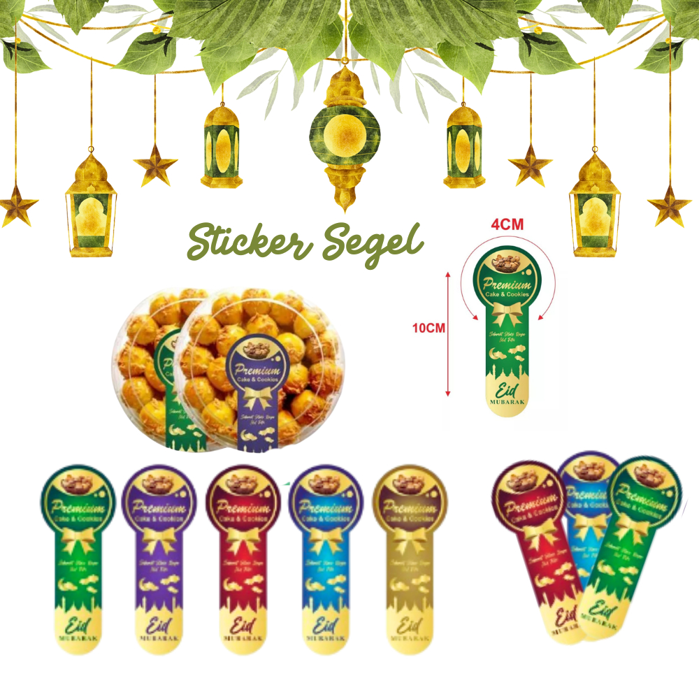 

Stiker Label Segel Toples Kue Lebaran Stiker Selamat Idul Fitri