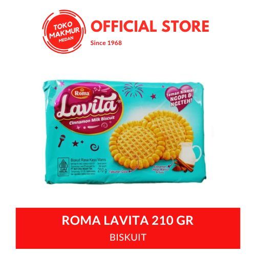 

ROMA BISKUIT LAVITA 210 GR