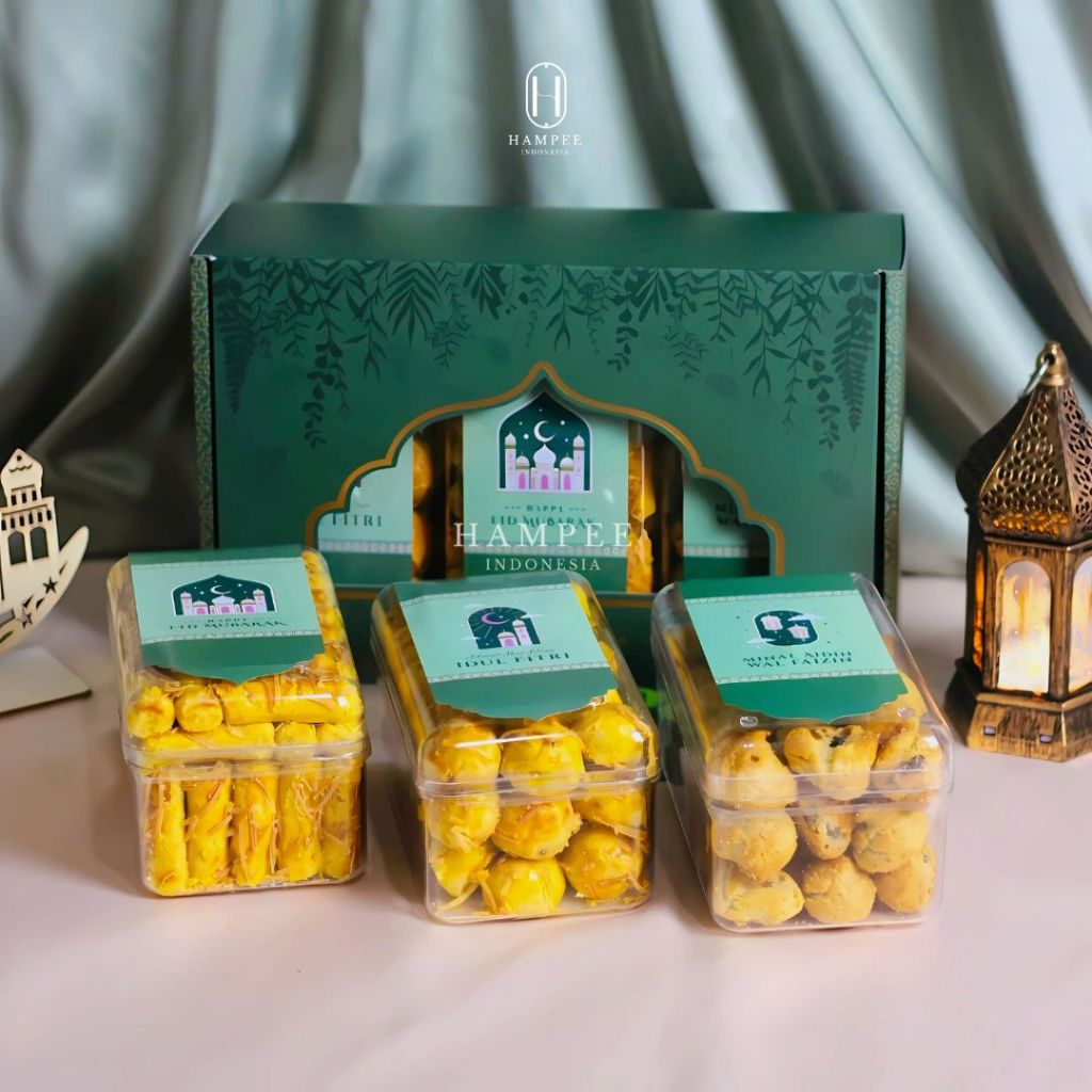 

RAYA SET - Hampers Lebaran Idul Fitri / Eid Mubarak Hampers / Parcel Lebaran Kue Kering 2025