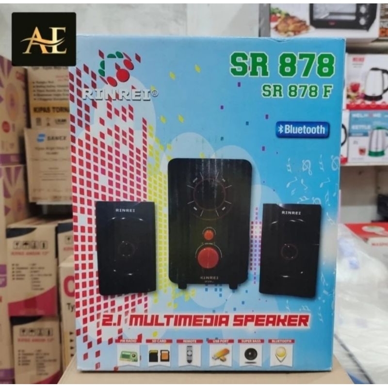 Speaker Multimedia bluetooth Rinrei SR-878F