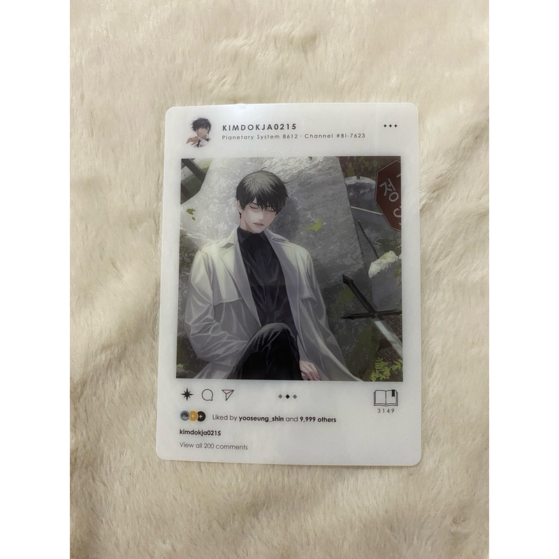 

Kim Dokja Official PVC Card Orv