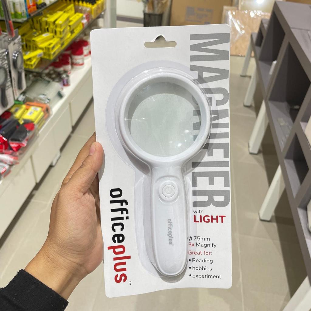 

Gramedia - OFFICE-P MAGNIFIER 75MM +LIGHT WHITE OP-M75W-L