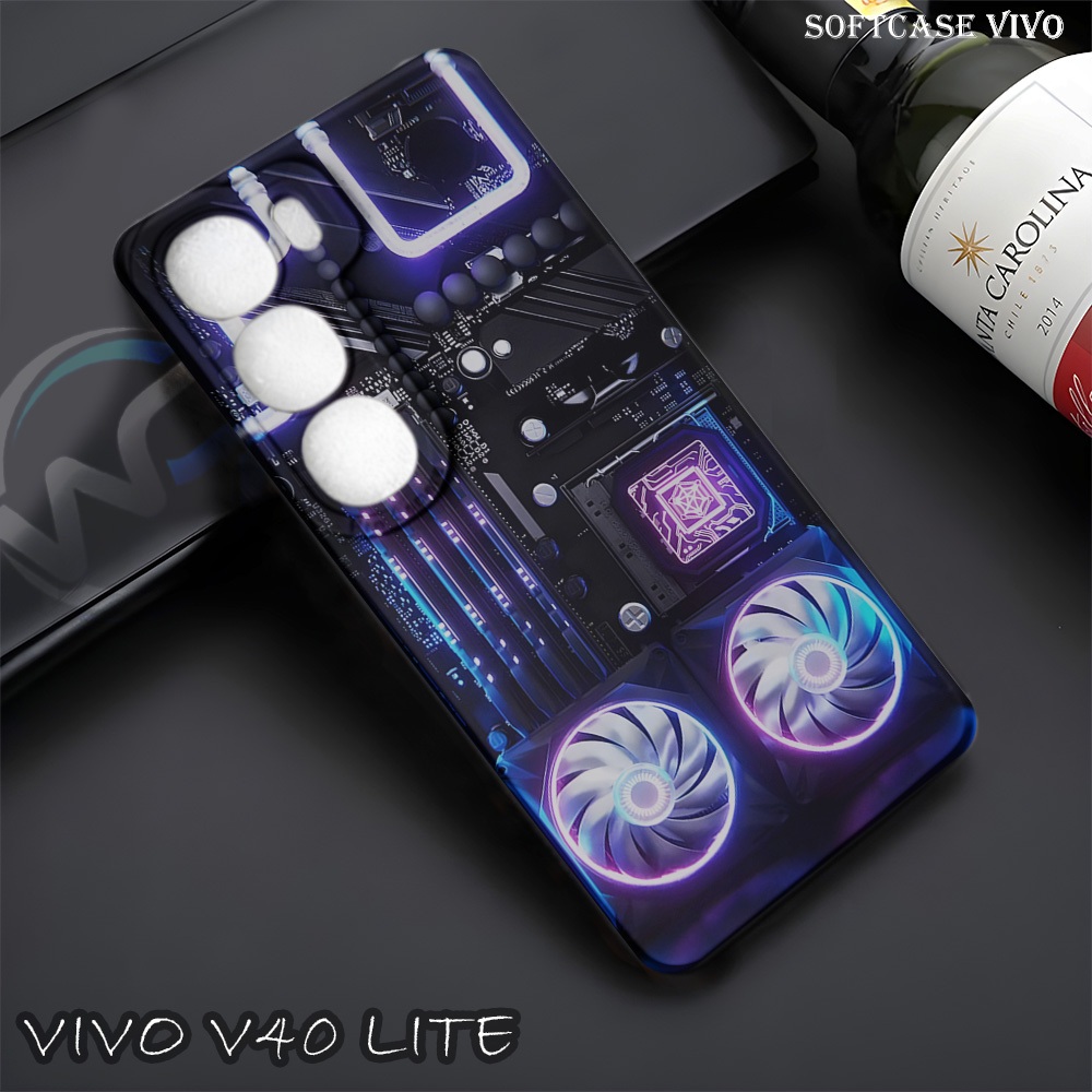 (W24) Softcase VIVO V40 LITE | Y300 | VIVO Y19S | Y19S PRO | Kesing Lucu Keren Murah MESIN | Warung 