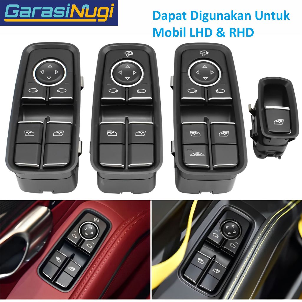 Master Power Window Porsche Cayman Boxster Switch 982 911 718 981