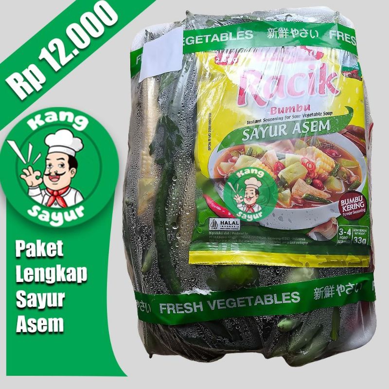 

PAKET 12.000 LENGKAP SAYUR ASEM