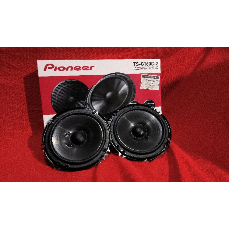 Pioneer TS-G160C Speaker Split Pioneer TS-G160C-2 Gen2 2 Way Component Split Pioneer