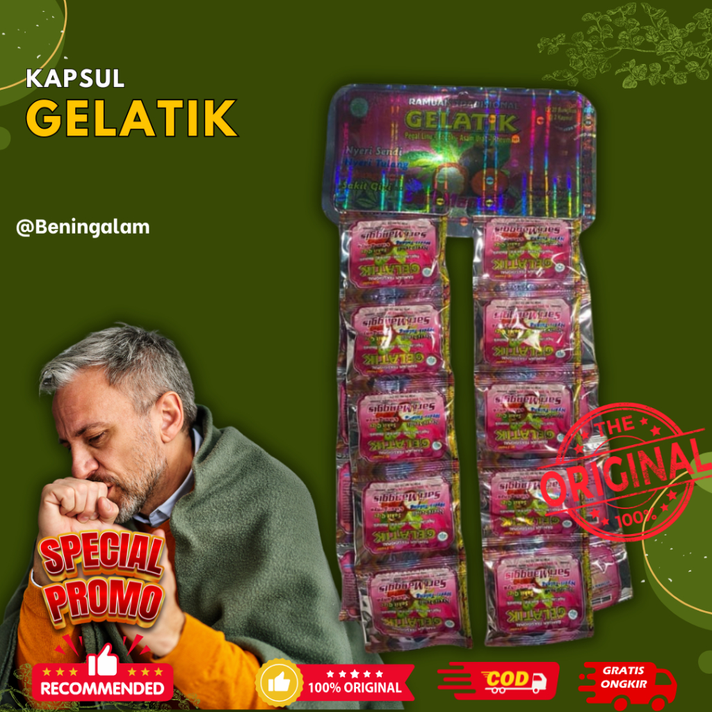 

Jamu Herbal Gelatik Sari Manggis Original Renceng Asam Urat