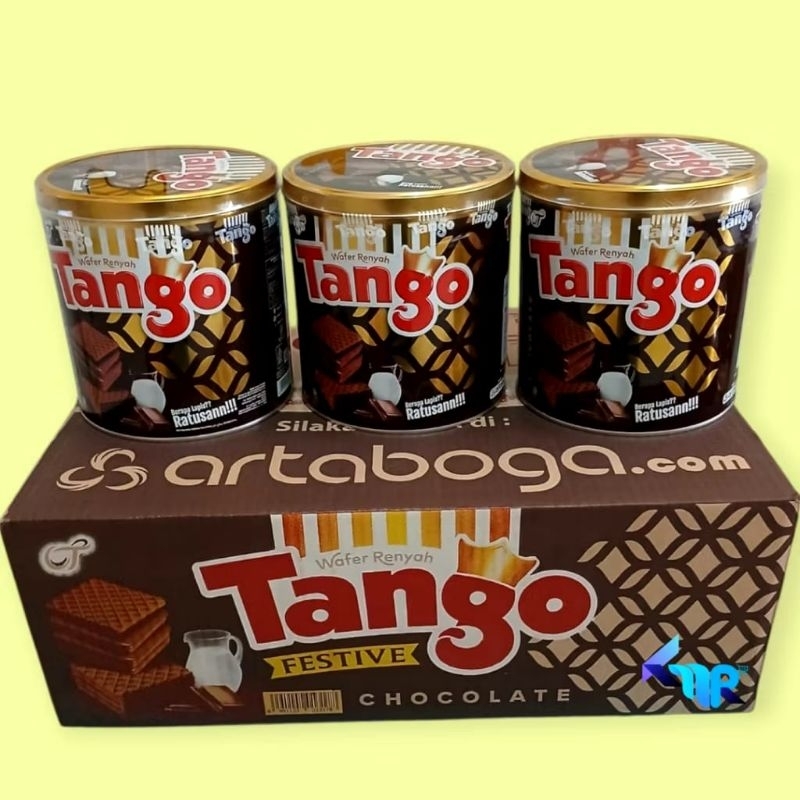 

Tango Wafer Chocolate Kaleng 240gr//Tango kaleng