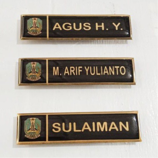 

Nama Dada Namateg Tulisan Nama NIP Logo Dll