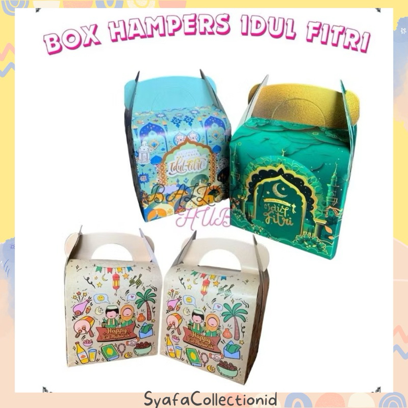 

Box Hampers lebaran/ Box Hampers Idul Fitri/ Kotak Hampers lebaran