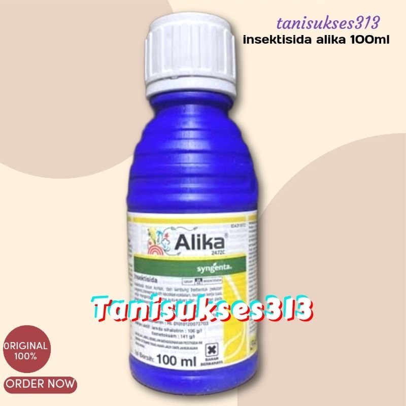 Insektisida Alika 247ZC 100ml insektisida pembasmi kutu, ulat, semut pada tanaman hias anggrek sayur
