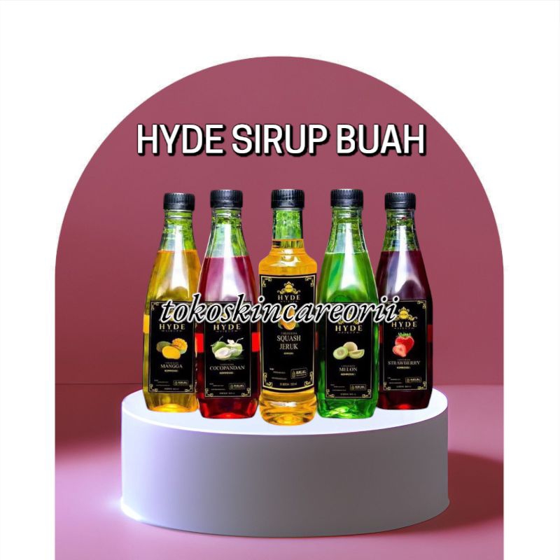 

SYRUP HYDE MINUMAN RASA BUAH SEGAR EXP 21 MARET 2025