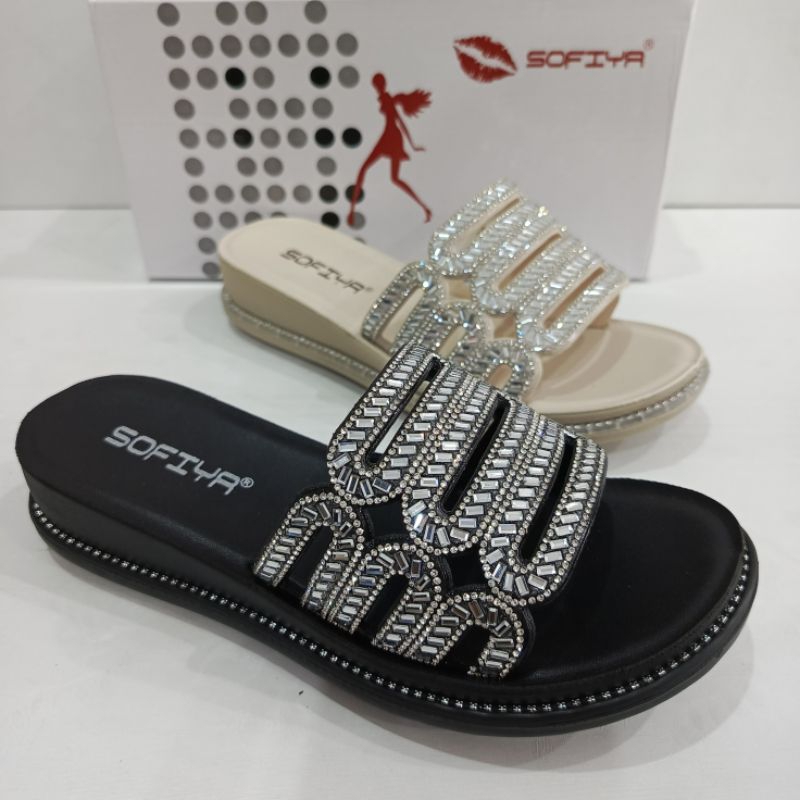 Sandal Sofiya 2213-108 | Sandal Flat Sofiya 3,5 cm | Sandal Import Sofiya