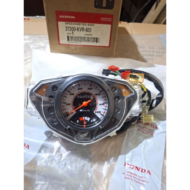 speedometer spido spedo honda revo 100 revo100 old lama lancip original ahm honda 37200-KVR-601