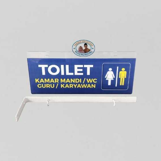 

Akrilik Gantung Toilet Guru | Toilet Karyawan | WC guru karyawan