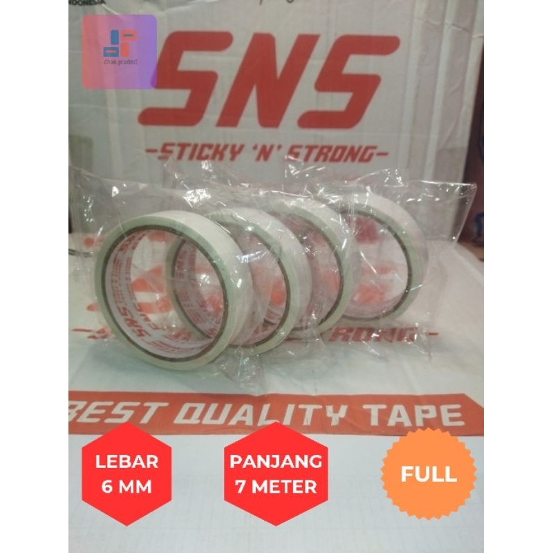 

DOUBLE TAPE SNS 6MM X 7METER