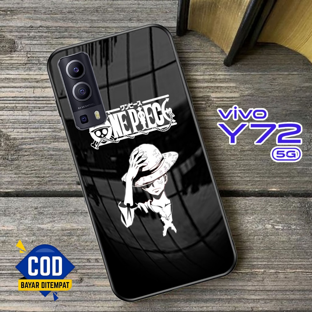 Softcase Kaca VIVO Y72 (5G) - Case Handphone VIVO Y72 (5G) [T79].