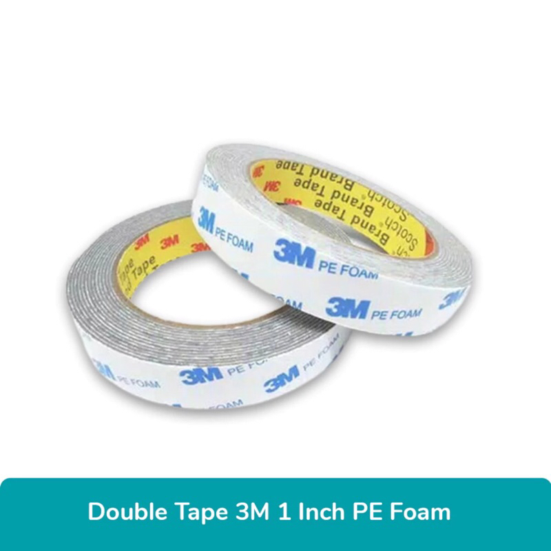 

(gd) Isolasi bolak balik double tape 3M dobel tape