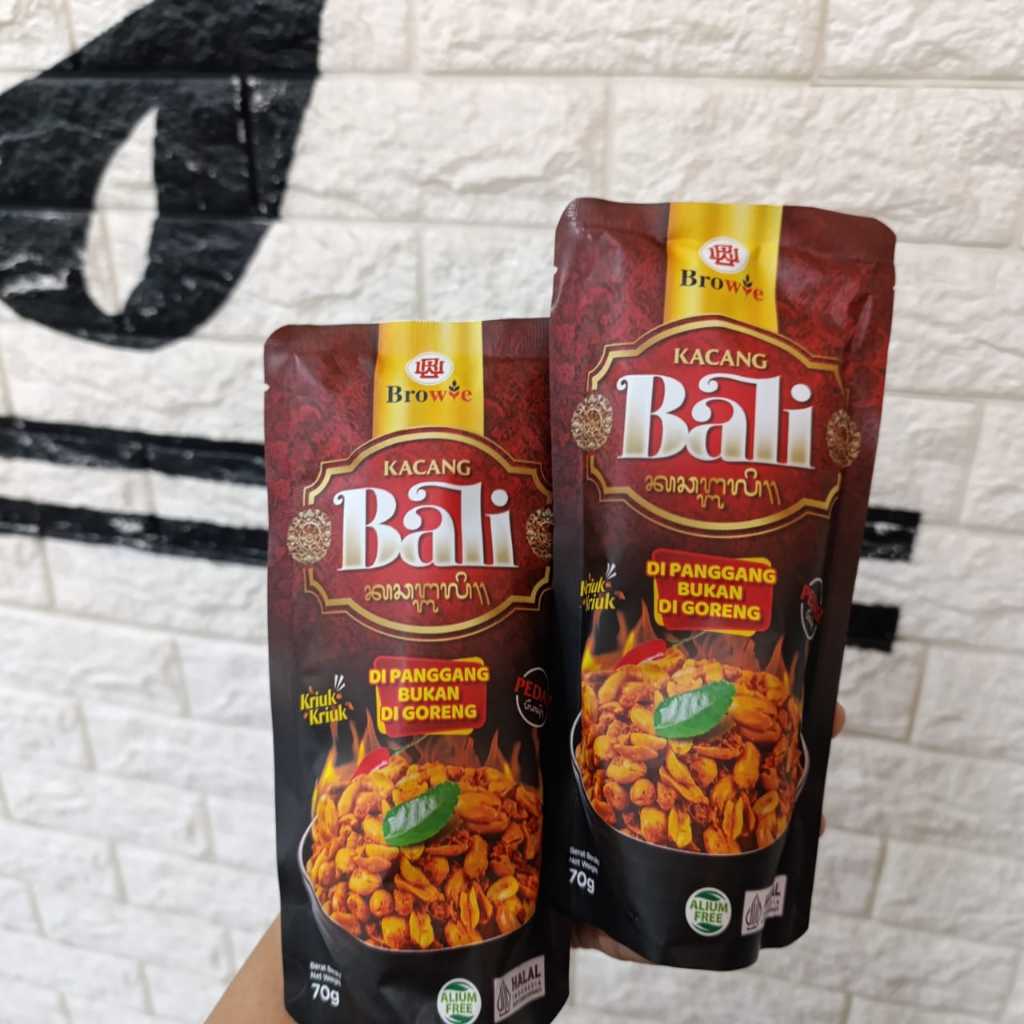 

Browie Kacang Bali Pedas 70g