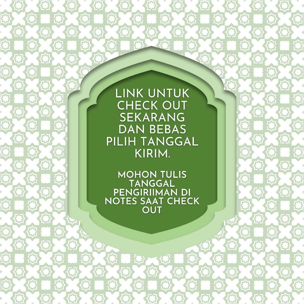 

PO Pia Madu Idul Fitri Hamper - The Alhambra (BISA PILIH TANGGAL KIRIM)