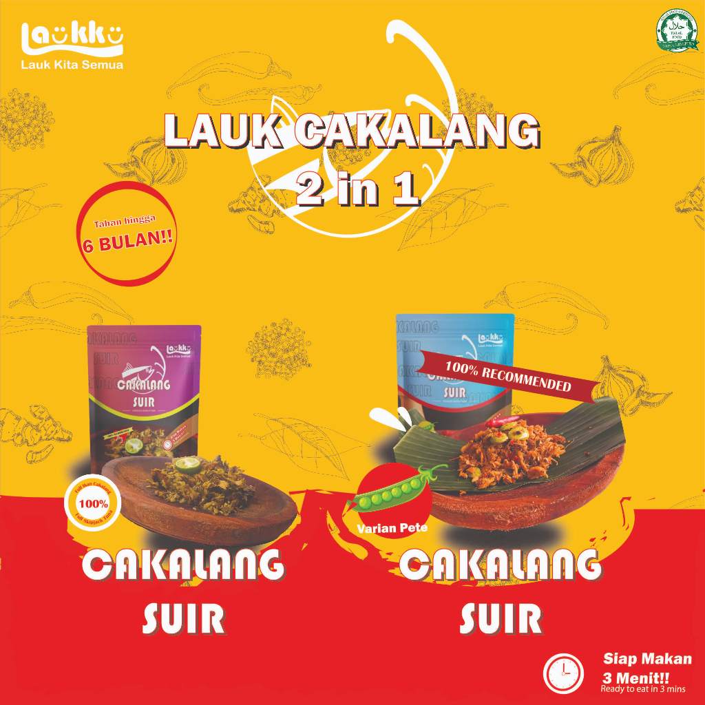 

LAUKKU - CAKALANG PACKAGE EKONOMIS 2 in 1 FULL IKAN CAKALANG VACUUM PACK