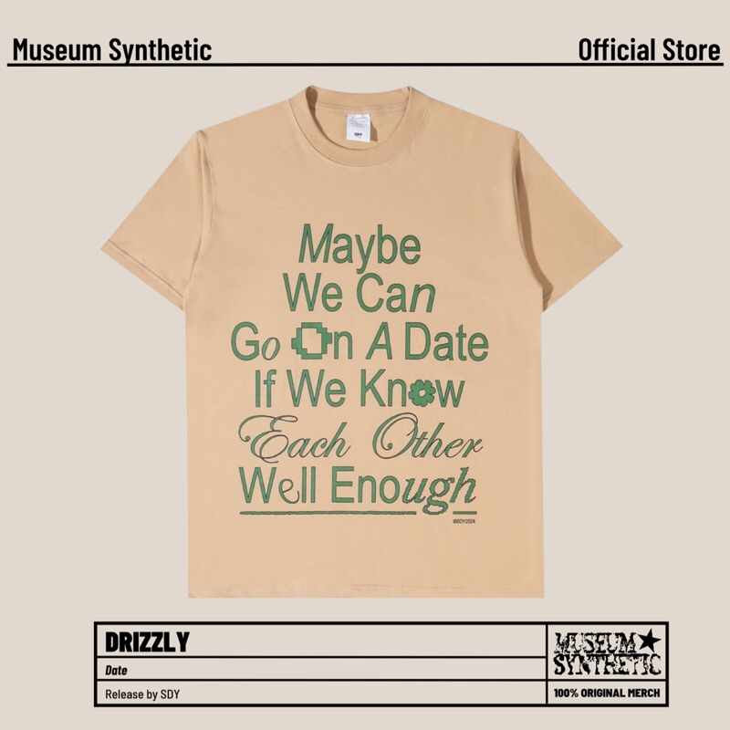 Drizzly Date Official Merchandise