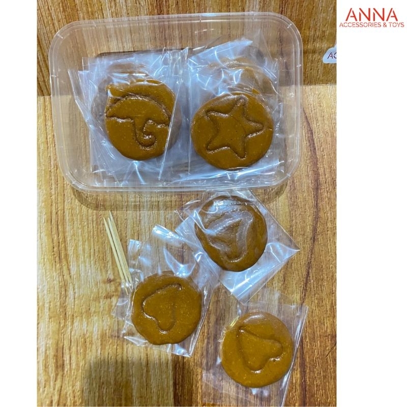 

Permen Dalgona Isi 10 pcs