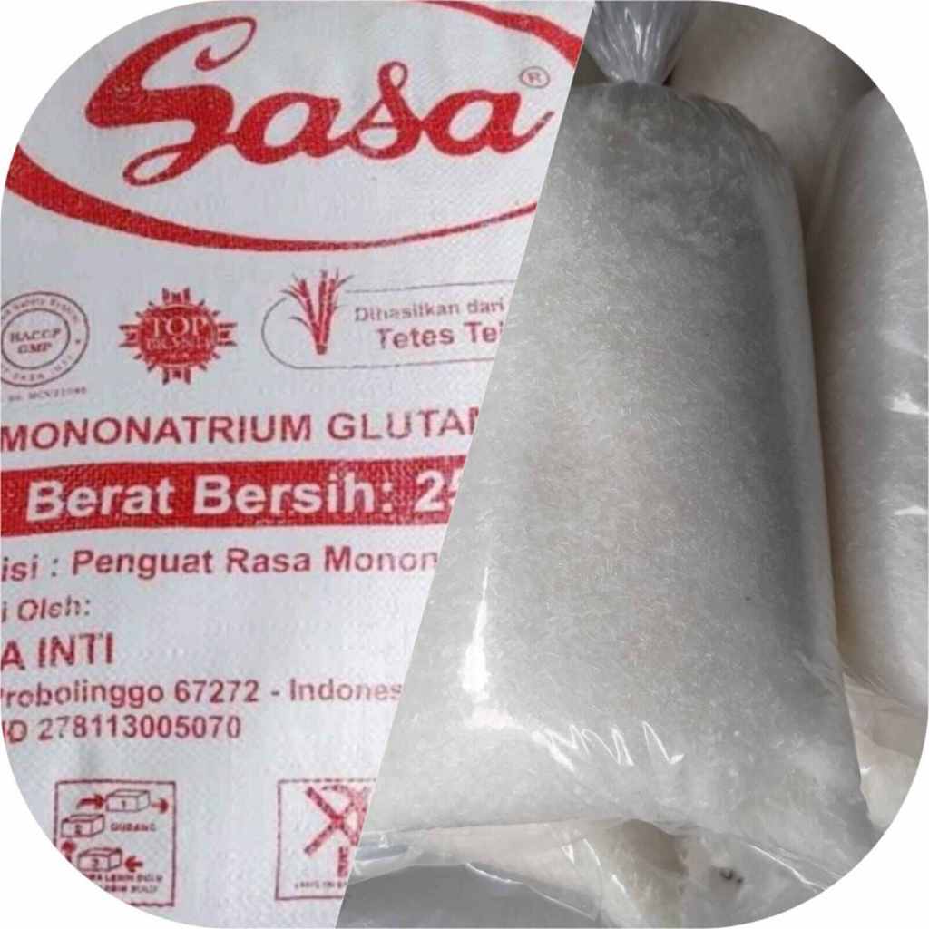 

MSG Micin Sasa Repack 1kg Penyedap Rasa Murah