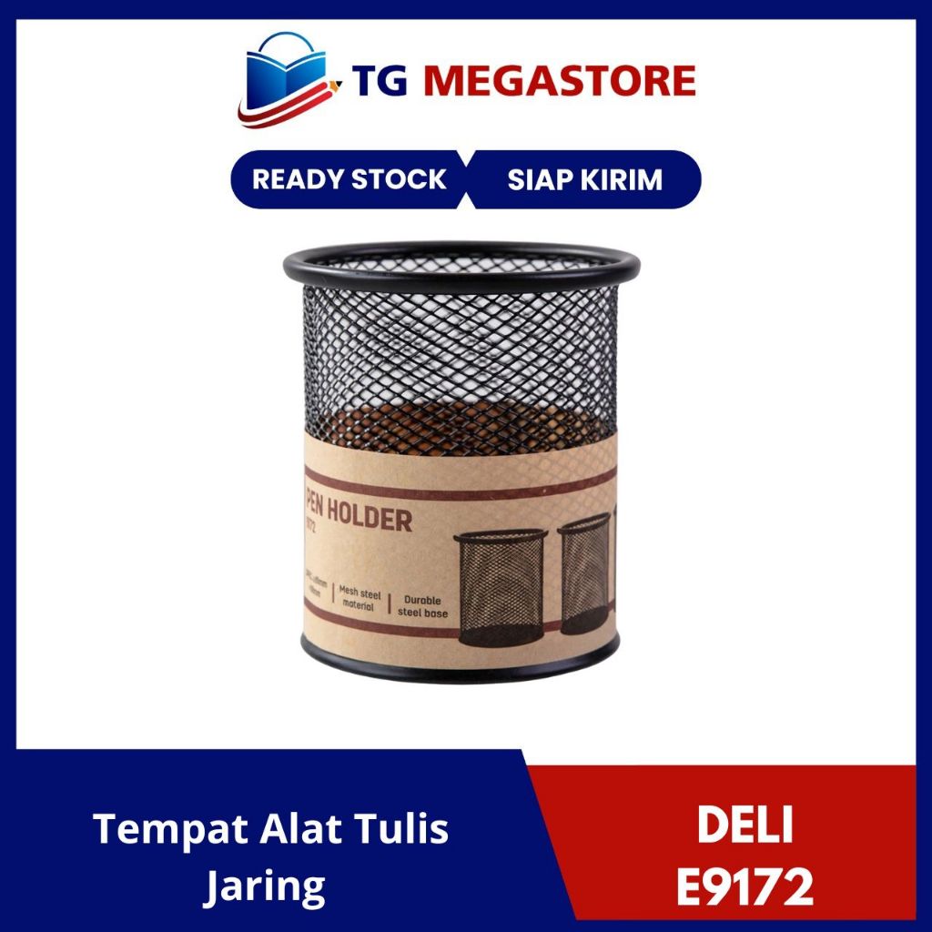 

Tempat Alat Tulis / Tempat Pulpen DELI Jaring - E9172