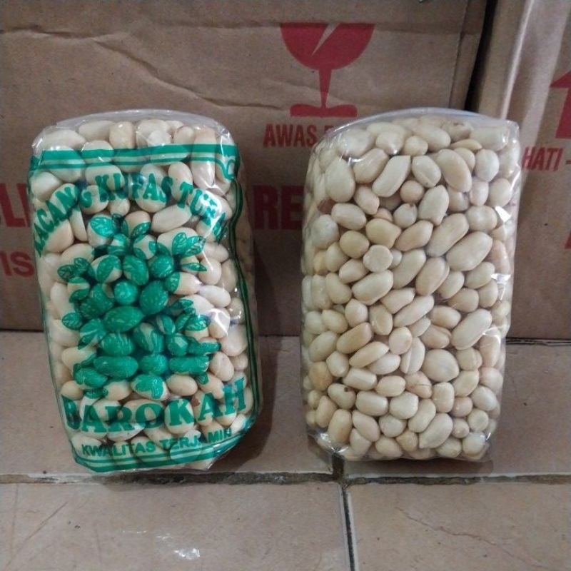 

kacang kupas tuban kemasan 350gm./3.5on..x 2pak./2pcs