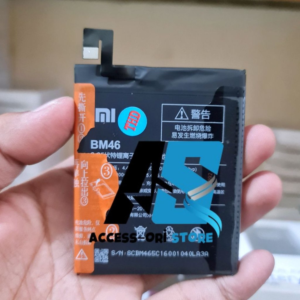 Baterai Batre BM46 Original HP Xiaomi Redmi Note 3 / Redmi Note 3 Pro Battery Batrei Tanam