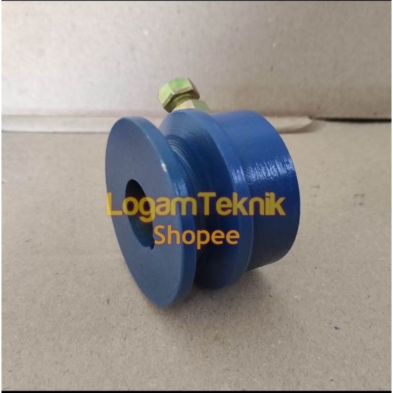 Puli pulley dinamo 1 Hp diameter 2" as 19mm poli A1- besi cor