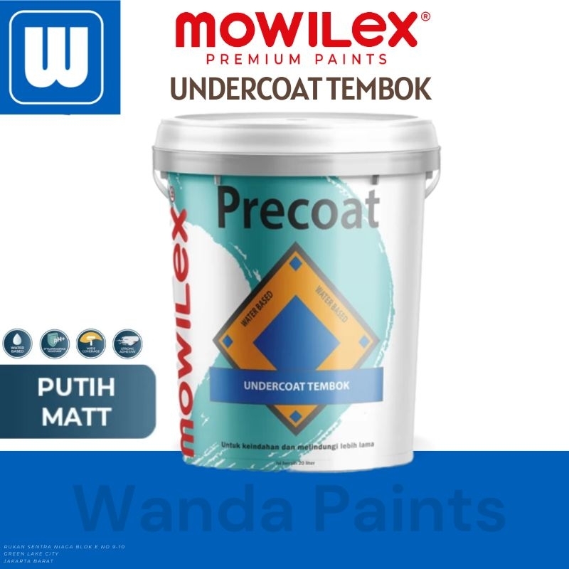 CAT DASAR UNDERCOAT UCT TEMBOK BARU MOWILEX (20 LITER)