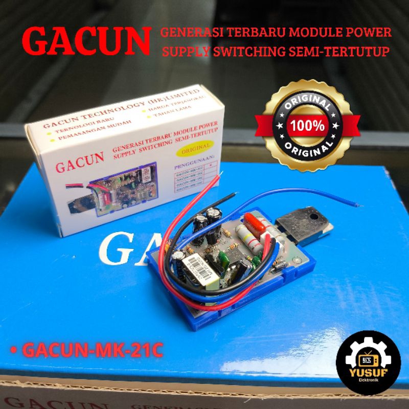 Regulator TV Gacun 21" (MK-21C) GACUN 21INC POWER KIT GACUN POWER SUPPLY SWITCHING ORIGINAL