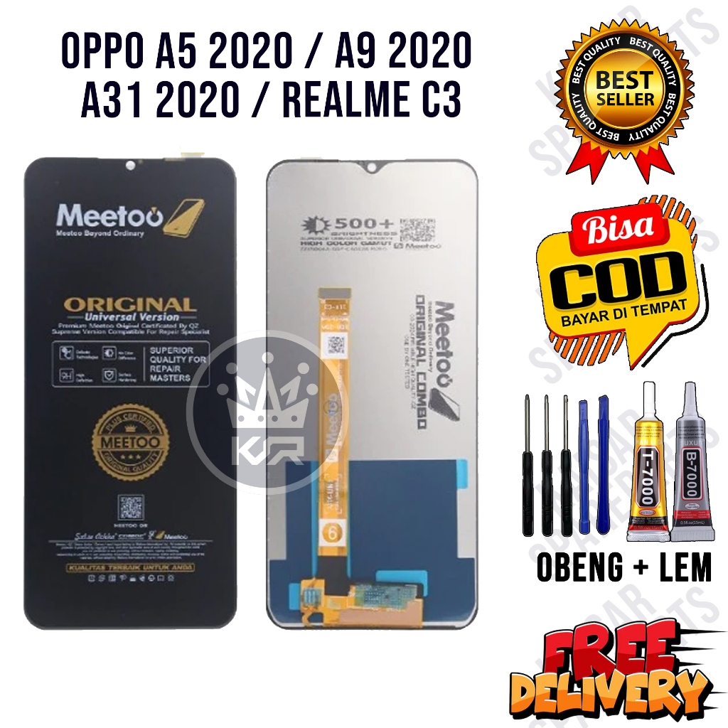 Lcd OPPO A5 2020 / A9 2020 / A31 2020 / REALME C3 Original OEM Quality Lcd Touchscreen