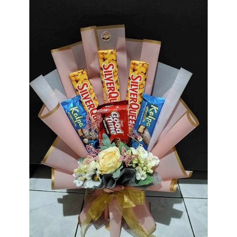 Bucket Coklat Silverqueen