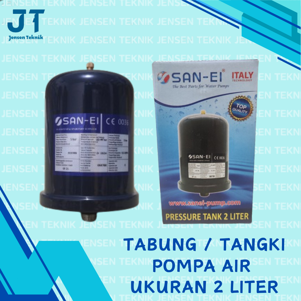Tabung angin/presure tank 2 liter Sanei Pompa air Shimizu 130/135