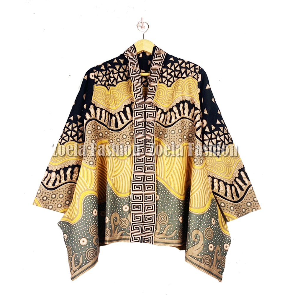 Zoela Blouse Batik Wanita Modern Jumbo LD 120 130 140 150