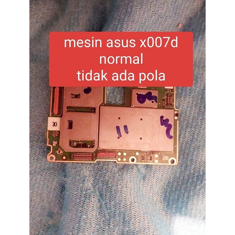 mesin x007d copotan Normal tidak ada pola
