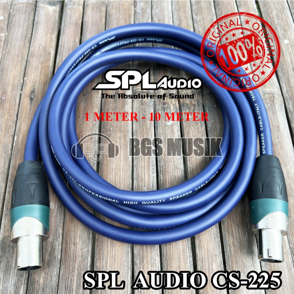 SPL AUDIO ORIGINAL Kabel Speaker CS225 SPL AUDIO - Kabel Speaker 2 x 2.5mm SPL AUDIO - SPL Audio Ori